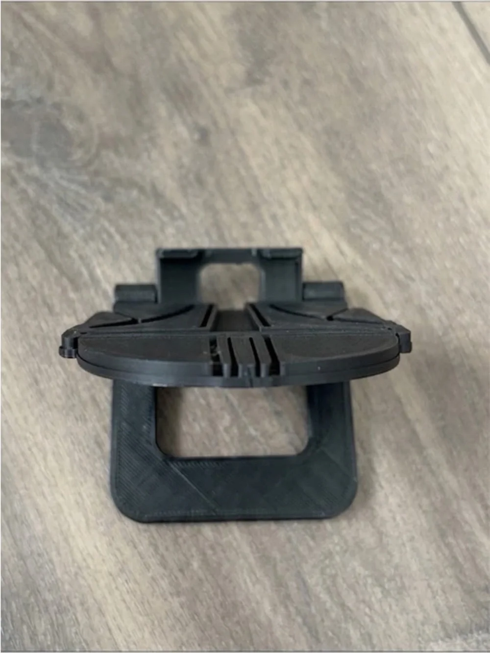 Mandalorian Black Phone Stand Holder